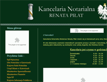 Tablet Screenshot of notariusz-katowice.com